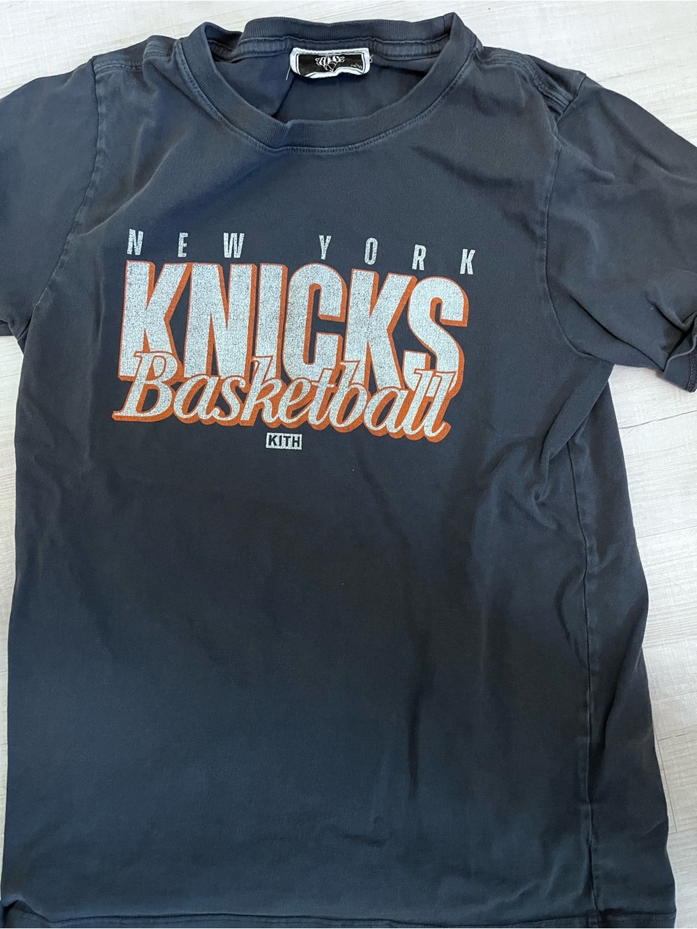 Kith Black New York Knicks Basketball T‑Shirt